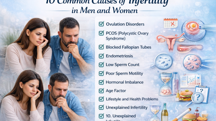 10 Common Causes of Infertility in Men and Women