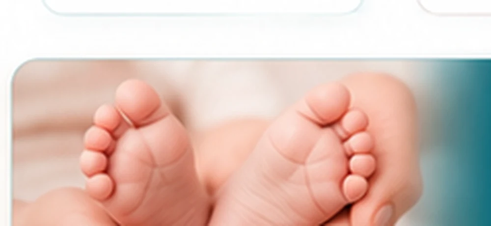 Aile olma yolculuğunu simgeleyen bebek ayakları
