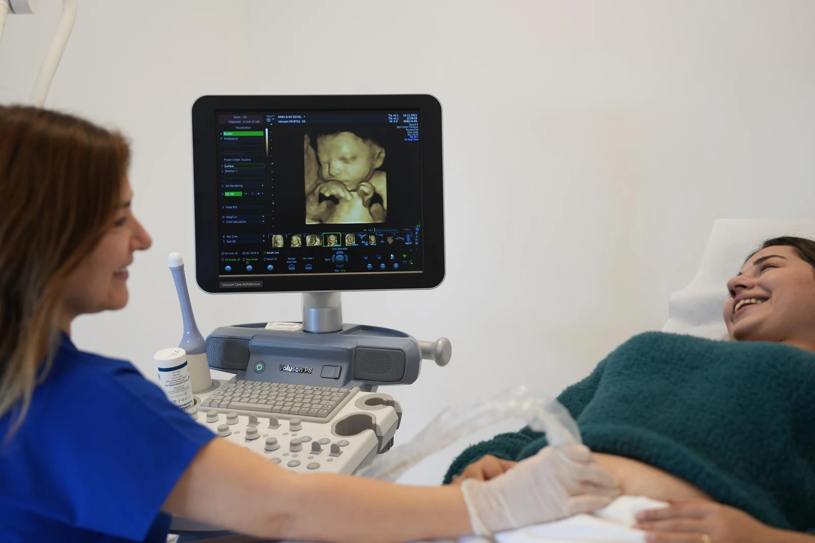 ICSI tedavisi öncesinde ultrason ve klinik değerlendirme