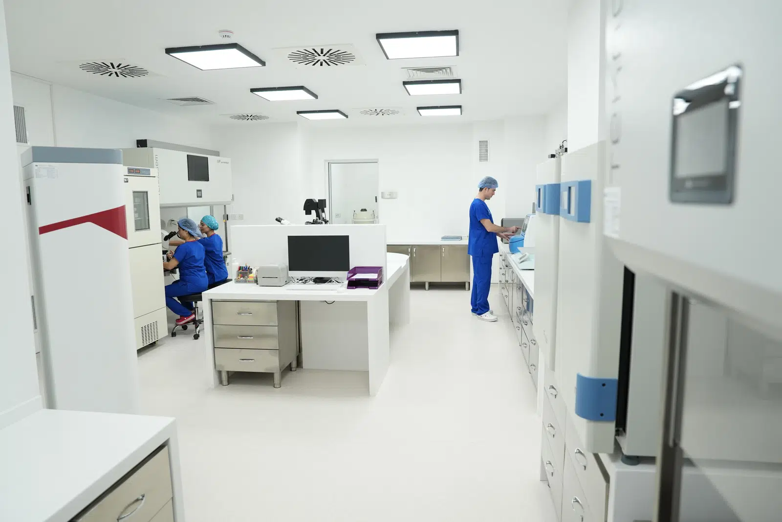 Kıbrıs tüp bebek tedavisinde laboratuvar hizmetlerinin yürütüldüğü Ventus IVF embriyoloji laboratuvarı