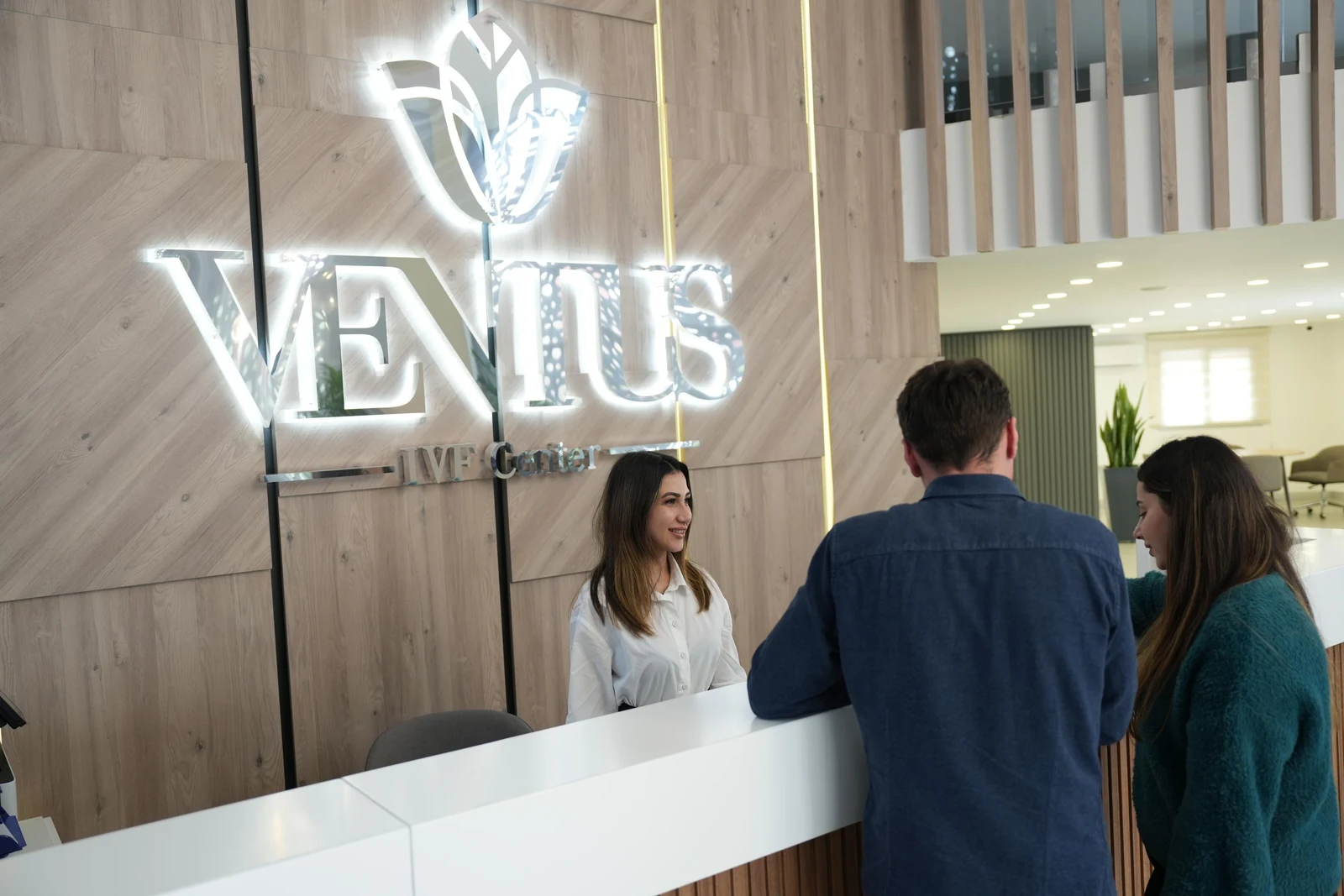 Ventus IVF kliniğinde Tandem IVF hastasının karşılanması ve koordinasyonu